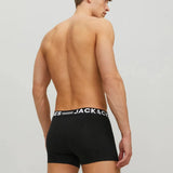 Jack & Jones Three Pack Trunks Black
