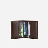 Jekyll & Hide Slim Card Holder In Mocha