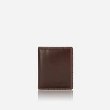 Jekyll & Hide Slim Card Holder In Mocha