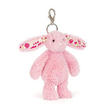 Jellycat Blushkin Blossom Bunny Bag Charm