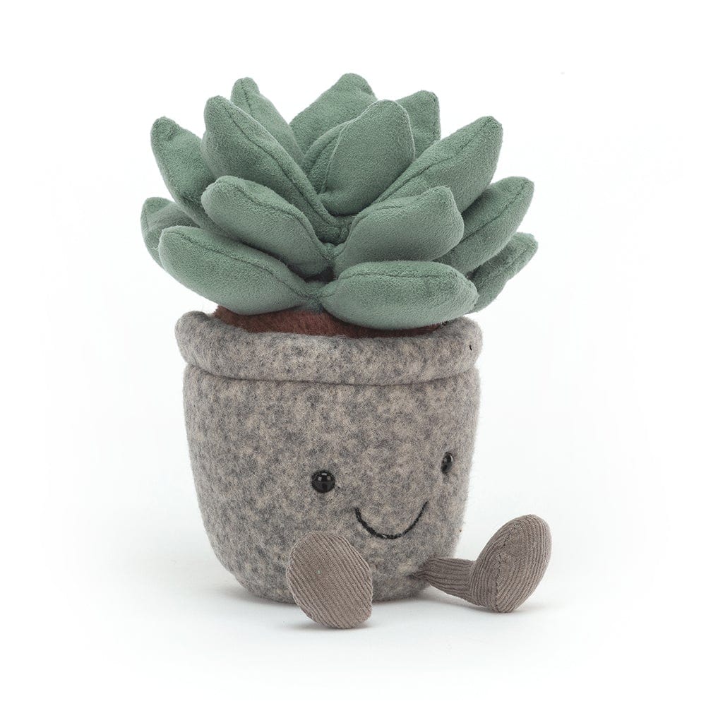 succulent plant leaves squishy Jellycat Silly Succulent Azulita