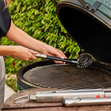 GrillOut™ Stainless-Steel BBQ Cleaning Brush with Extending Handle