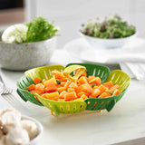 Joseph Joseph Bloom™ Green Folding Steamer Basket