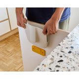 Joseph Joseph CleanTech™ Wall-Mounted Dustpan & Brush Set In Stone