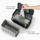 Joseph Joseph Collect™ 4L Stainless-steel Food Waste Caddy