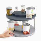 Joseph Joseph CupboardStore™ 2-tier Grey Rotating Organiser
