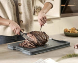 Joseph Joseph Cut&Carve Plus Multi Function Chopping Board Xl Blue