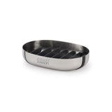 Joseph Joseph Easy Store Luxe Quick-Drain Soap Dish In Steel