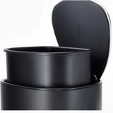 Joseph Joseph EasyStore™Bathroom Pedal Bin In Matt Black, 5L