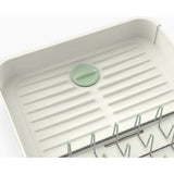 Joseph Joseph Extend Expandable Dish Drainer In Stone Green