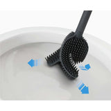 Joseph Joseph Flex™ 360 Luxe Toilet Brush with Stainless-steel Finish