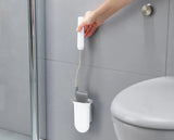 Joseph Joseph Flex Steel Wall Mounted Toilet Brush White