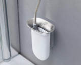 Joseph Joseph Flex Steel Wall Mounted Toilet Brush White