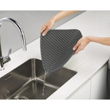 Joseph Joseph Flume™Dish Draining Mat In Grey