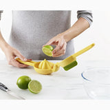 Joseph Joseph JuiceMax Dual-action Yellow Citrus Press