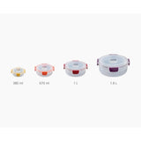 Joseph Joseph Nest™ Lock 4-Piece Multicolour Round Food Container Set