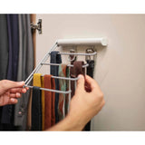 Joseph Joseph Orderly™ Ecru Belt, Tie & Scarf Hanging Rail