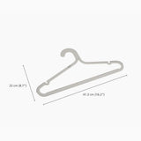 Joseph Joseph Orderly™ Set of 5 Anti-tangle Clothes Hangers In Ecru