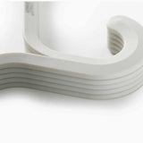 Joseph Joseph Orderly™ Set of 5 Anti-tangle Clothes Hangers In Ecru
