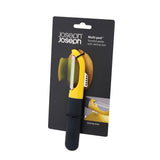 Joseph Joseph Peeler Multi-Peel 17 x 3.5cm stainless steel in Black/Yellow