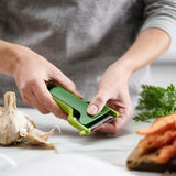 Joseph Joseph SafeStore Straight Peeler In Green