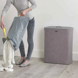 Joseph Joseph Tota 90L Grey Laundry Separation Basket