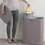 Joseph Joseph Tota 90L Grey Laundry Separation Basket