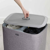Joseph Joseph Tota 90L Grey Laundry Separation Basket