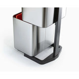 Joseph Joseph Totem Max 60L Stainless-steel Waste & Recycling Bin