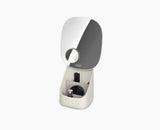 Joseph Joseph Viva Pedestal Mirror With Cosmetic Organiser - Shell