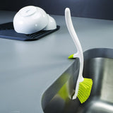 Joseph Joseph Edge Dish Brush White Green