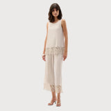 Joseph Ribkoff Chic Sleeveless Pullover Style In Moonstone