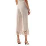 Joseph Ribkoff Embroidered Cropped Trousers Style In Moonstone