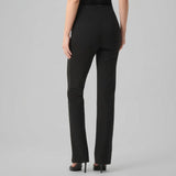 Joseph Ribkoff Flared Pants with Rhinestones In Black