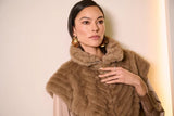 Joseph Ribkoff Fur Vest In Mink