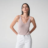 Joseph Ribkoff Glitzy Camisole In Petal Pink