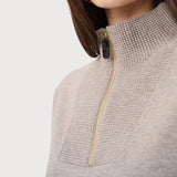 Joseph Ribkoff Knit Top In Taupe