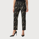 Joseph Ribkoff Slim Mid-rise Formal Trousers In Black