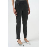 Joseph Ribkoff Trousers In Black Silver