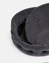 Joules Chesterfield Pet Bed Grey