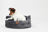 Joules Chesterfield Pet Bed Grey