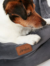 Joules Chesterfield Pet Bed Grey