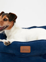 Joules Chesterfield Pet Bed Navy