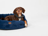 Joules Chesterfield Pet Bed Navy