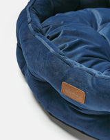 Joules Chesterfield Pet Bed Navy