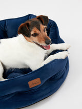 Joules Chesterfield Pet Bed Navy