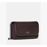 Kate Spade Ava Chain Wallet In Hot Fudge