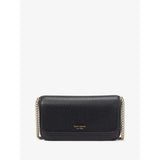 Kate Spade Ava Flap Chain Wallet in Black