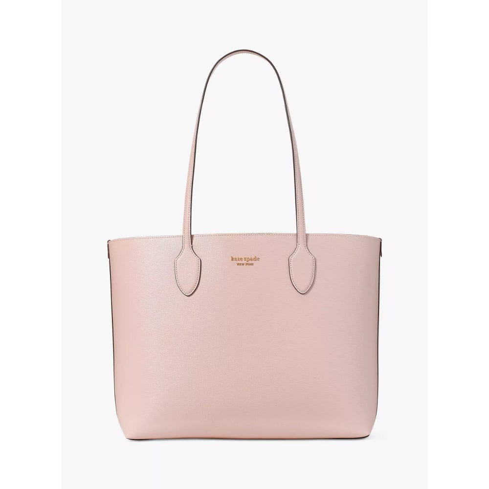 Kate Spade Bleeker Leather Tote Bag in Pink Dune