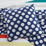 Kate Spade Caroleena Spade Cushion by Kate Spade in Blueberry